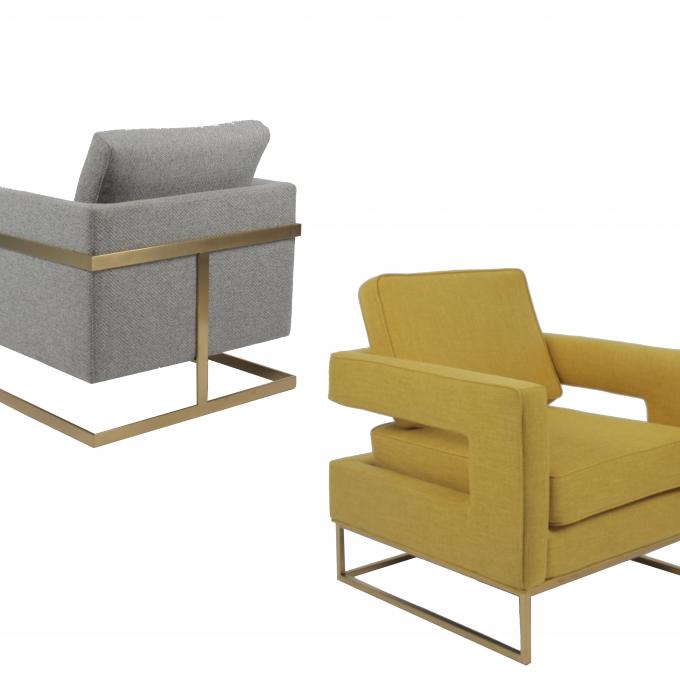 家の単一の83x75x85cmのアクセントのラウンジ チェア 1