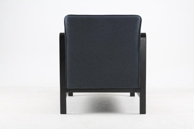 麻布のCanedの背部ラウンジの椅子の贅沢な星のホテルの家具 5