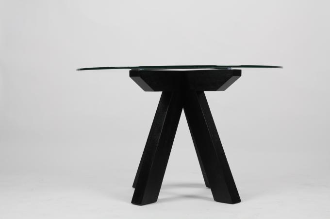 家の居間のオフィスの装飾の明確な色のための現代ガラス コーヒー テーブル 1