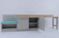 Modern Bedroom Custom Expansive Linear Desk For Hilton Hotel