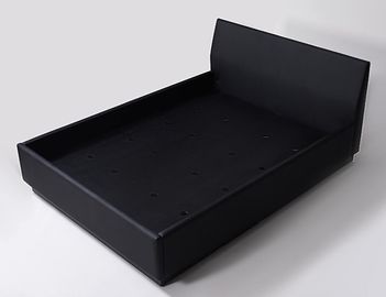 購入 黒いビニールは十分に黒い積層の基盤を持つ王を装飾したSize Hotel Bedroom Bed オンライン製造