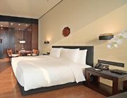 Classic Style Dark Walnut Finish Hotel Bedroom Furniture Sets High Durable