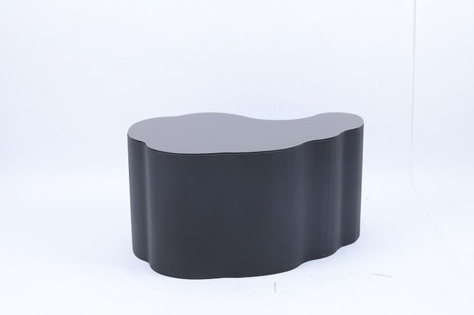 居間の家具の不規則な形の中心の茶ベッドサイド・テーブルはカスタマイズした 1