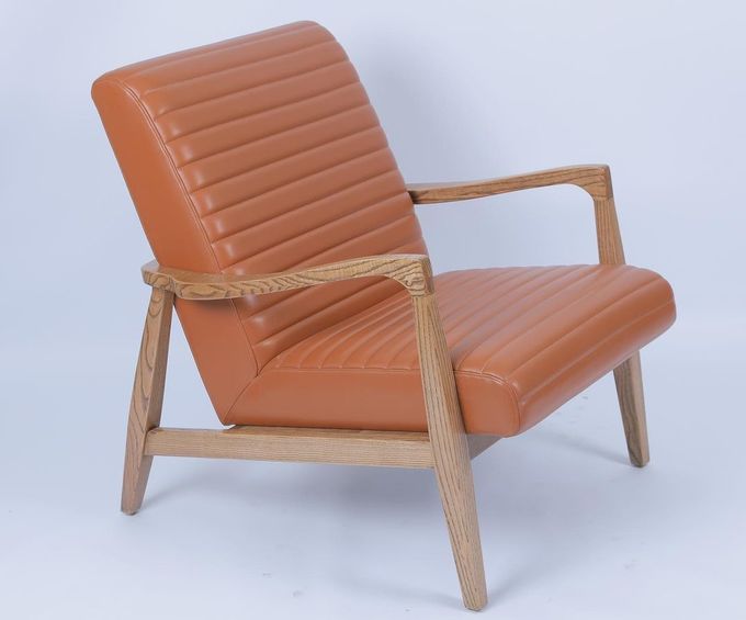 革またはウールの家の家具の現代肘掛け椅子 2